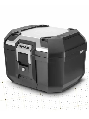 Kufer centralny Shad Terra TR41 czarny [z aluminiową pokrywą]
