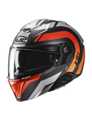 Kask szczękowy HJC i91 Arven czerwono-szary
