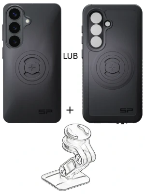 Zestaw do samochodu: etui na telefon Samsung Galaxy S26 + mocowanie SP Connect