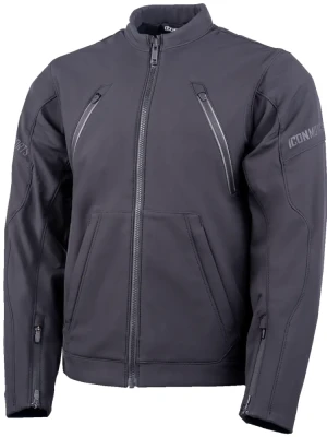 Kurtka motocyklowa tekstylna Icon Merc3 czarna