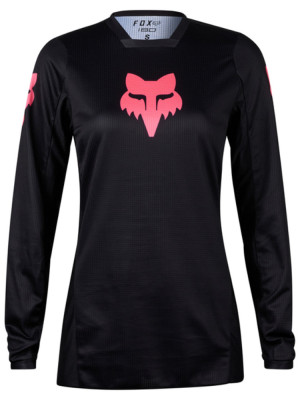 Bluza enduro damska Fox 180 Blackout czarno-różowa