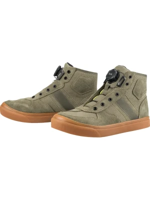 Buty motocyklowe Icon Dog Days CE zielone