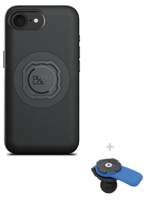 Zestaw: etui MAG na telefon iPhone 17e (magnetyczne) + uchwyt kulowy Quad Lock
