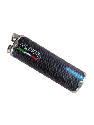 Tłumik G.P.R Dual Poppy do CF Moto 800 MT (22-) Stal Nierdzewna