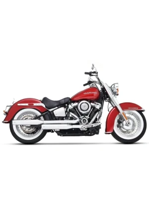 Tłumiki motocyklowe Rinehart Racing 3.5" Duals FLHC/FLDE Harley Davidson Softail (wybrane modele) chromowane [18-24]