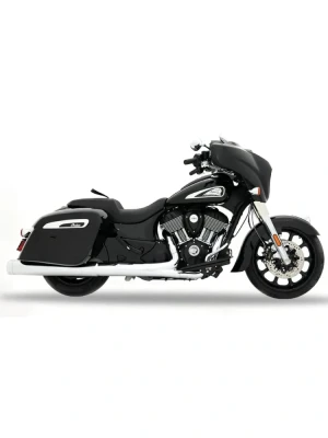 Tłumiki motocyklowe Rinehart Racing 4.5" DBX45 do wybranych modeli Indian chromowane