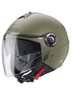 Kask otwarty Caberg Riviera V4 X zielony matowy
