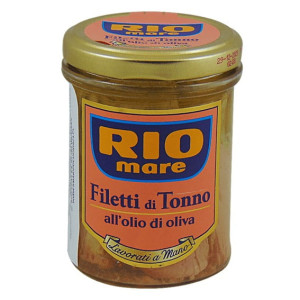 SKOSZTUJ Rio Mare całe filety z tuńczyka w oliwie z oliwek 180g | Delikatesy Włoskie - włoskie produkty premium