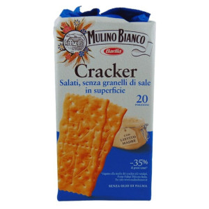 SKOSZTUJ Mulino Bianco krakersy naturalne 500g | Delikatesy Włoskie - włoskie produkty premium
