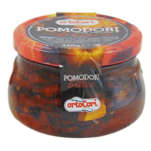SKOSZTUJ Orto Cori Grillowane pomidory suszone na słońcu 320g | Delikatesy Włoskie - włoskie produkty premium