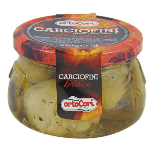 SKOSZTUJ Orto Cori - grillowane serca karczochów w zalewie 320g | Delikatesy Włoskie - włoskie produkty premium