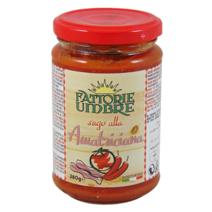 SKOSZTUJ Fattorie Umbre Sos all' Amatriciana 280g | Delikatesy Włoskie - włoskie produkty premium