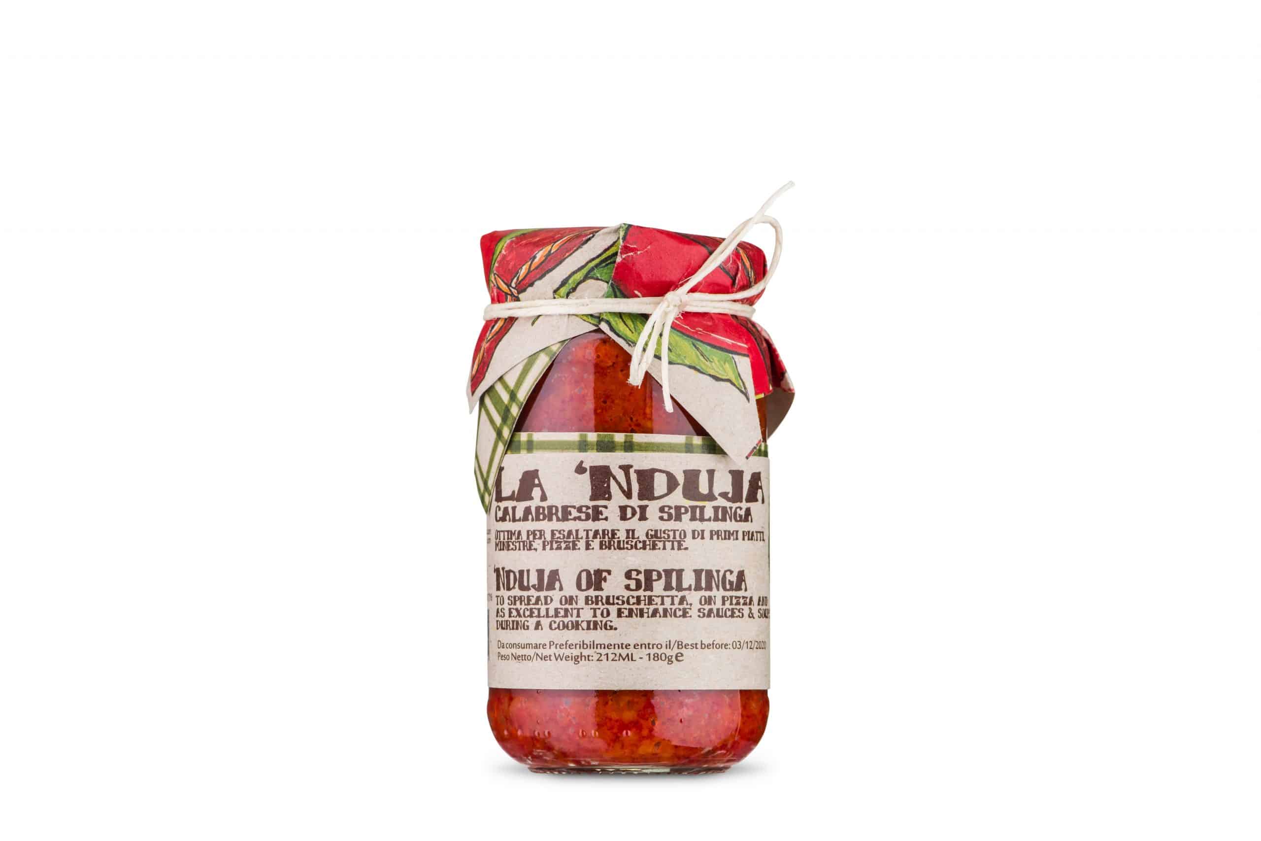 SKOSZTUJ Nduja pikantna pasta z salami 180g | Delikatesy Włoskie - włoskie produkty premium