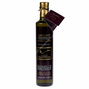 SKOSZTUJ Terre Francescane Jednoodmianowa oliwa z oliwek LECCINO 500 ml | Delikatesy Włoskie - włoskie produkty premium