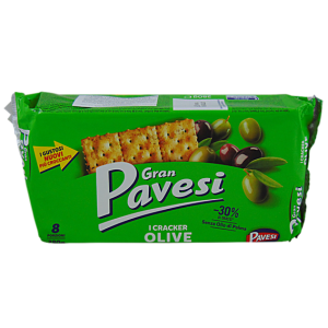 SKOSZTUJ Krakersy oliwkowe Gran Pavesi 280g | Delikatesy Włoskie - włoskie produkty premium