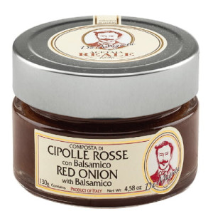 Konfitura z czerwonej cebulki z dodatkiem balsamico 130g | Delikatesy Włoskie - włoskie produkty premium