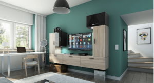 Anbauwand Wohnwand Wohnwände Schrankwand Modernes Wohnzimmer NEU Future 9 1A