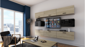 Anbauwand Wohnwand Wohnwände Schrankwand Modernes Wohnzimmer NEU Future 7 1B