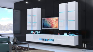 Star N53- Modernes Wohnzimmer, Wohnwand, Wohnschrank, Schrankwand, Möbel