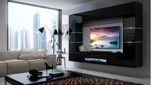 Future 62, Modernes Wohnzimmer, Wohnwände, Wohnschränke, Schrankwand, Möbel