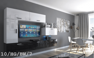 Future 10 1B Modernes Wohnzimmer Wohnwand Wohnschrank Schrankwand Möbel Mediawand