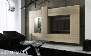 Future 22 1A Modernes Wohnzimmer Wohnwand Wohnschrank Schrankwand Möbel Mediawand