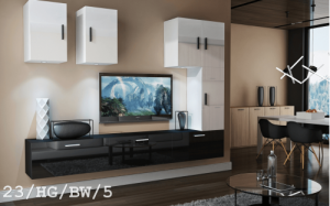 Future 23 1A Modernes Wohnzimmer Wohnwand Wohnschrank Schrankwand Möbel Mediawand