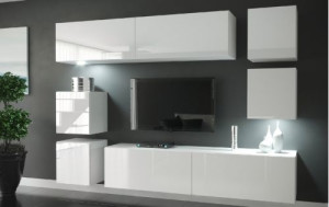 Lima N65- Modernes Wohnzimmer, Wohnwand, Wohnschrank, Schrankwand, Möbel