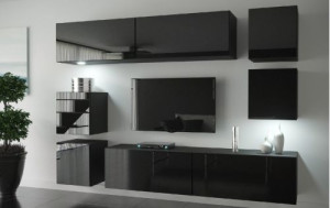Lima N65- Modernes Wohnzimmer, Wohnwand, Wohnschrank, Schrankwand, Möbel