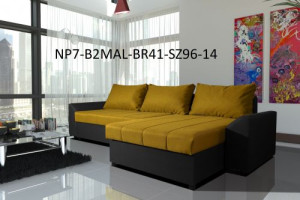 Ecksofa Schlaffunktion Bettfunktion Couch Sofa L  Textil Garnitur Eckcouch  L7-G2B