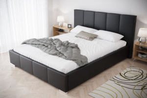 Bett Schlafbett Modernes Doppelbett Polsterbett Lattenrost 160x200 R4