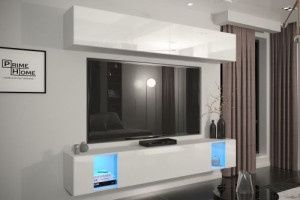Anbauwand Wohnwand Wohnwände Schrankwand Modernes Wohnzimmer NEU Maya  E8