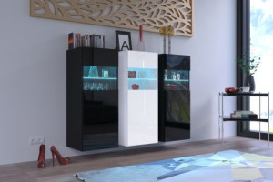 Modernes Wohnzimmer, Kommode, Schrank, Wohnzimmermöbel K3