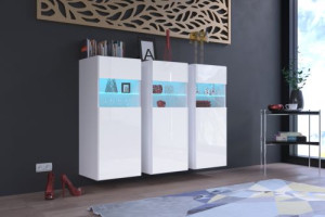 Modernes Wohnzimmer, Kommode, Schrank, Wohnzimmermöbel K3