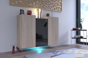 Modernes Wohnzimmer, Kommode, Schrank, Wohnzimmermöbel K15