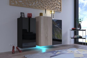 Modernes Wohnzimmer, Kommode, Schrank, Wohnzimmermöbel K6