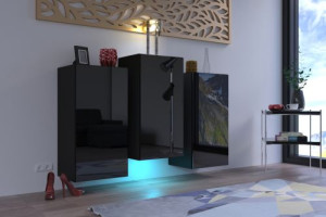 Modernes Wohnzimmer, Kommode, Schrank, Wohnzimmermöbel K8