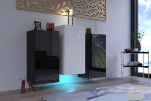 Modernes Wohnzimmer, Kommode, Schrank, Wohnzimmermöbel K8