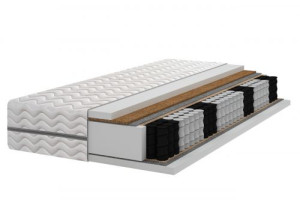 7 Zonen Taschenfederkern  Matraze mit  Kokosnuss   140x200  H3/H4  dicke 20  cm direkt vom Hersteller! Gratis Versand!