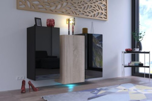 Modernes Wohnzimmer, Kommode, Schrank, Wohnzimmermöbel K10
