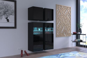 Modernes Wohnzimmer, Kommode, Schrank, Wohnzimmermöbel K14