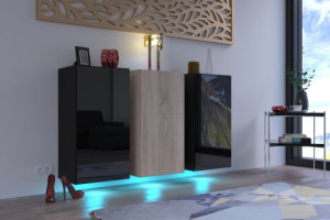 Modernes Wohnzimmer, Kommode, Schrank, Wohnzimmermöbel K9