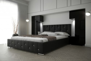 Wohnwand für Schlafzimmer Schrankwand Möbel Schlafzimmermöbel Modernes Möbelset Schafzimmerschränke Panama M3