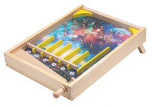 Holzspielzeug Spiel für Kinder Flipper von 4iQ