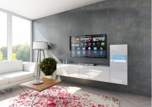 Future 51, Modernes Wohnzimmer, Wohnwände, Wohnschränke, Schrankwand, Möbel