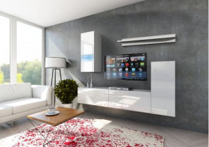 Future 55, Modernes Wohnzimmer, Wohnwände, Wohnschränke, Schrankwand, Möbel