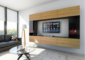 Future 29 1A Modernes Wohnzimmer Wohnwand Wohnschrank Schrankwand Möbel Mediawand