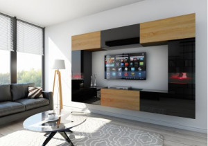 Future 29 1A Modernes Wohnzimmer Wohnwand Wohnschrank Schrankwand Möbel Mediawand