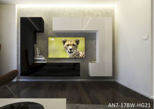 Tokio N7 Modernes Wohnzimmer Wohnwand Wohnschrank Schrankwand Möbel Mediawand