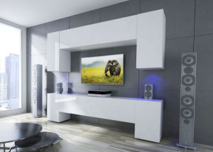 Ekwador N33- Modernes Wohnzimmer, Wohnwand, Wohnschrank, Schrankwand, Möbel